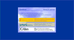 Desktop Screenshot of clientfocus.com